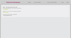 Desktop Screenshot of dubyniak.com
